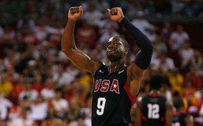 Wade: "Il basket NBA ora è soft, non quello FIBA"