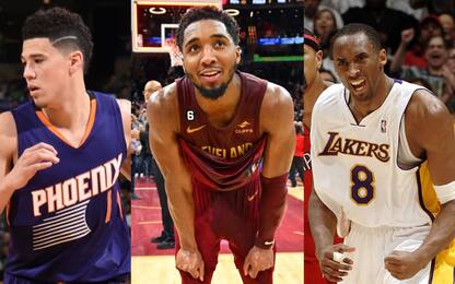 La coincidenza che unisce Kobe, Booker e Mitchell