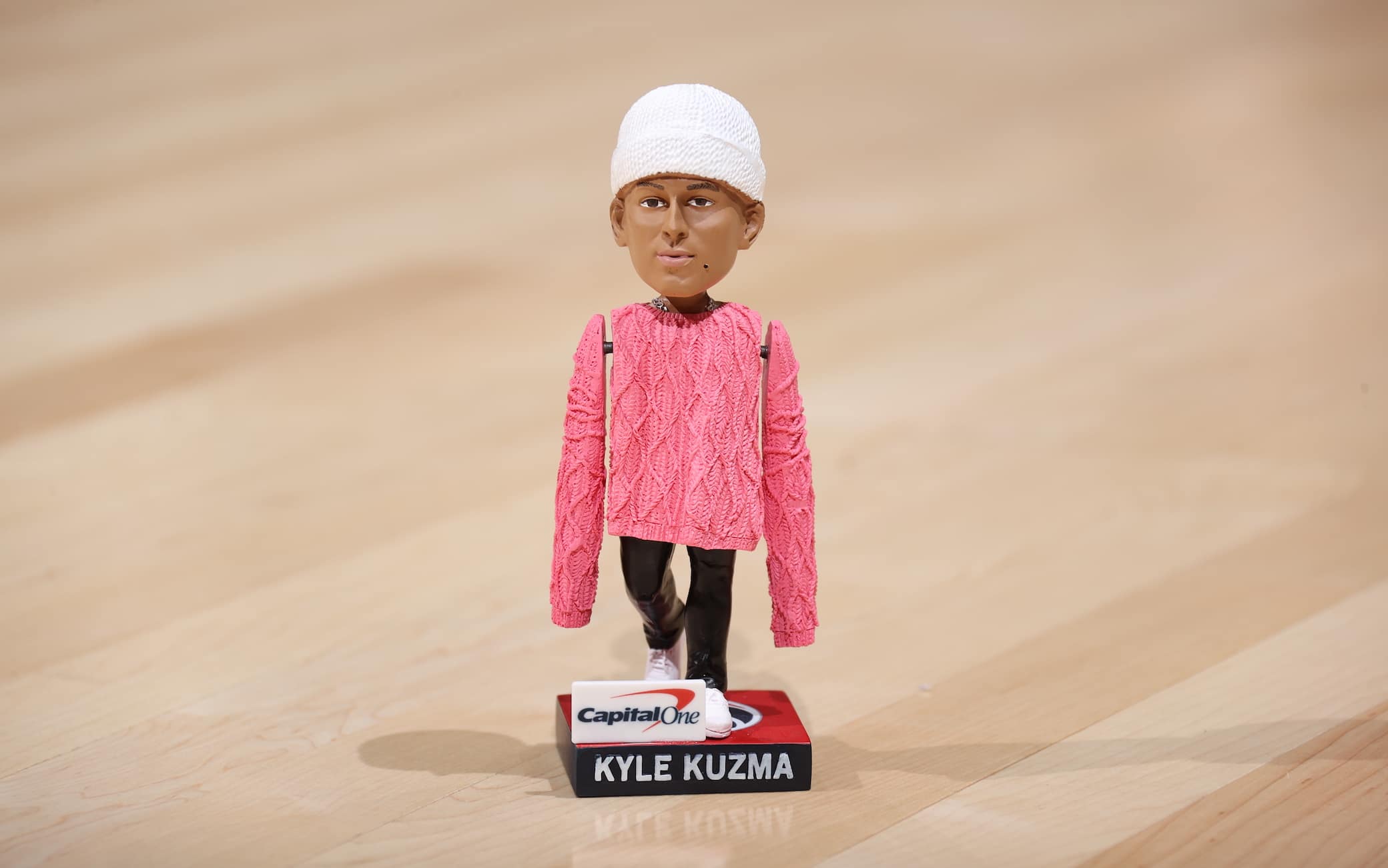 La bubblehead di Kyle Kuzma