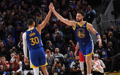 Klay meglio di Steph: 12x2 nella stessa stagione