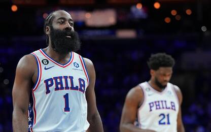 Philadelphia, Embiid scontento. E Harden non c'è