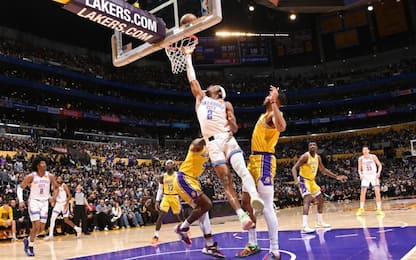 Lakers ko con OKC, vincono Nuggets e Grizzlies