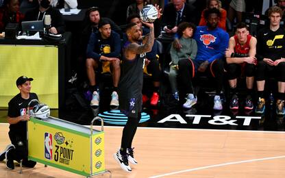 Lillard vince la gara del tiro da tre punti. VIDEO