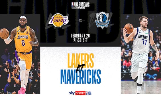 NBA Sunday Primetime on Sky Sports: Mavericks @ Lakers