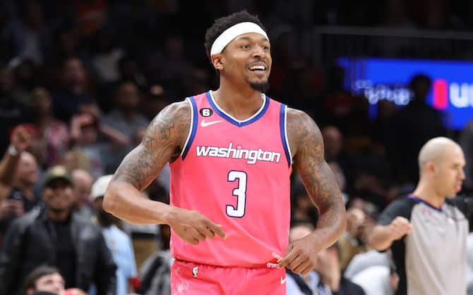 2023 City Edition Washington Wizards Pink #3 NBA Jersey-311