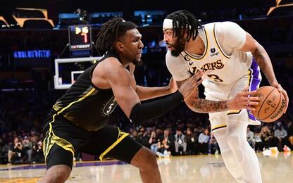 Davis trascina i Lakers con 39 punti: Warriors ko