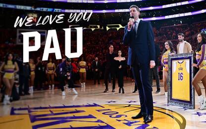 "We love you Pau": mini-speciale per Gasol su Sky