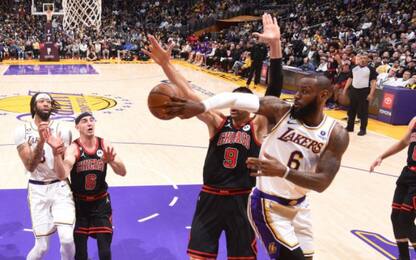 Lakers-Chicago LIVE su Sky: torna in campo LeBron