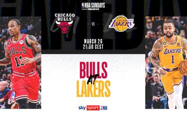 NBA Sundays: L.A. Lakers-Chicago alle 21.30 su Sky