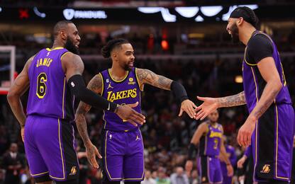 Rivincita Lakers sui Bulls, Durant vince coi Suns