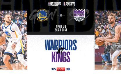 Resa dei conti: Kings-Warriors, gara-7 LIVE su Sky