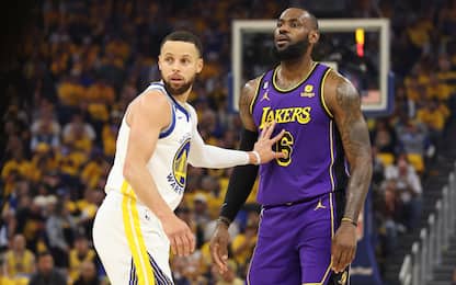 Lakers-Warriors gara-4: live stanotte alle 4:00