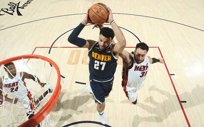 NBA Finals, Denver-Miami gara-2 LIVE su Sky