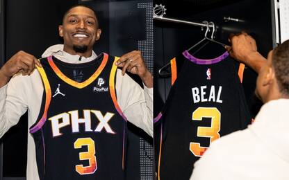 La nuova maglia: Beal presentato a Phoenix . FOTO