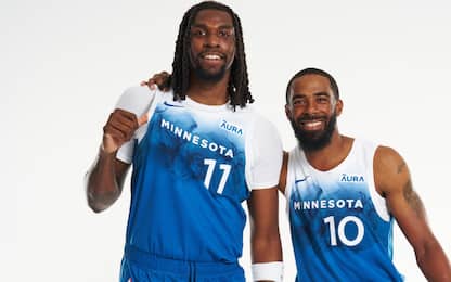 Timberwolves: la nuova maglia celebra il Minnesota