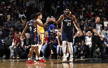 I Sixers travolgono i Lakers, Indiana cade in casa