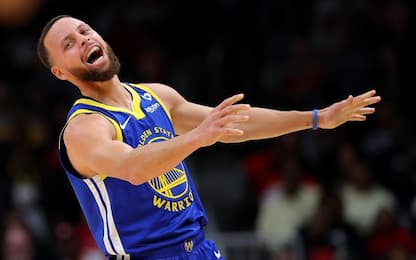 Curry: 60 punti e sconfitta ad Atlanta. VIDEO