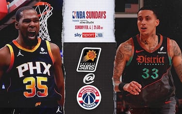 NBA Sundays: Wizards-Suns alle 21.30 su Sky Sport