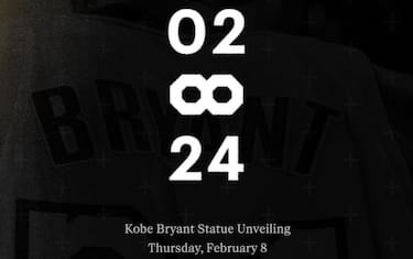 La statua per Kobe Bryant verrà svelata giovedì