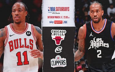 NBA Saturdays: Clippers-Bulls alle 22 su Sky