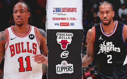 Clippers-Bulls LIVE alle 22 su Sky Sport Nba