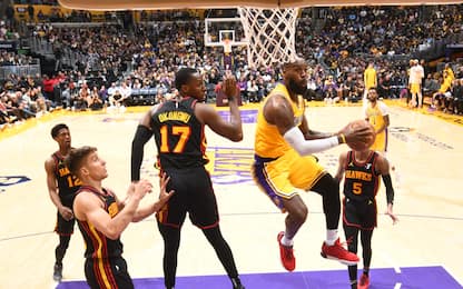 Lakers: sorpasso su Golden State, ko con New York