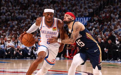 OKC resiste con super SGA, Milwaukee travolgente