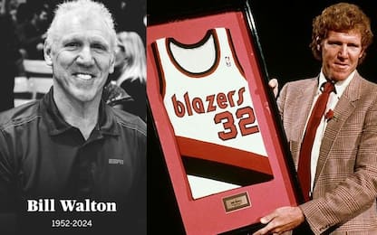 Morto Bill Walton, due volte campione NBA