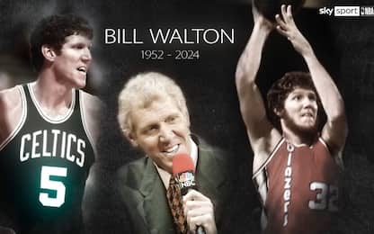 Bill Walton, il gigante dai piedi d'argilla