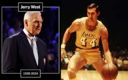 È morto Jerry West, "Mr. Logo", leggenda NBA
