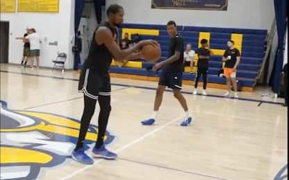 Smith Jr. e Durant si allenano insieme. VIDEO