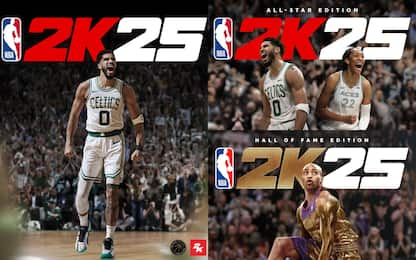 Tatum finisce su 2K25: tutte le cover della storia