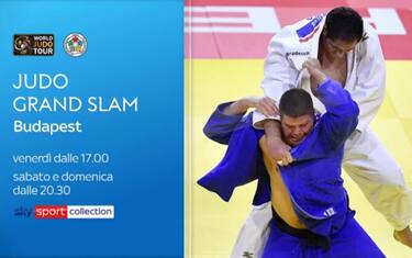 Il judo riparte: Grand Slam di Budapest su Sky
