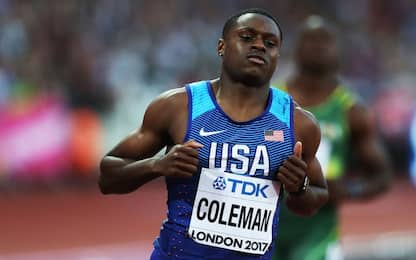2 anni a Coleman per doping: niente Tokyo 2020