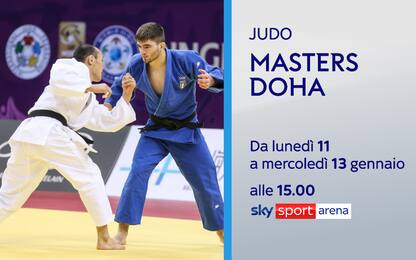 Judo, Masters di Doha su Sky: 10 azzurri in gara