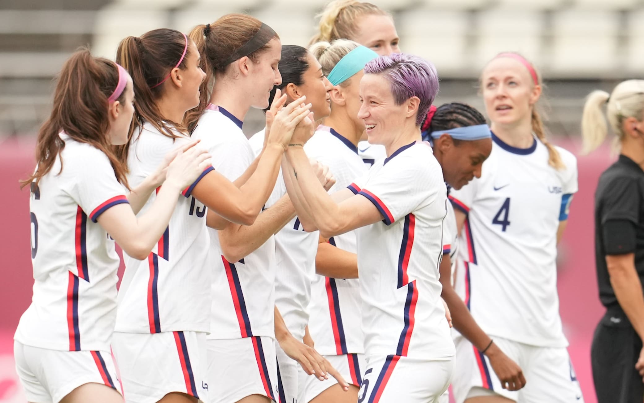 Juegos Olímpicos, fútbol femenino: Estados Unidos en cuartos de final, todos los resultados