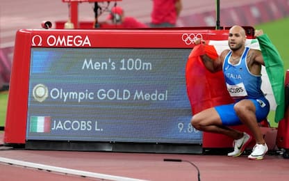 Marcell Jacobs oro nei 100 metri: 9''80!