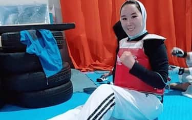 La paralimpica afghana Zakia Khoudadadi è in salvo