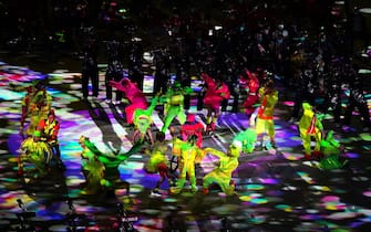 Performers during the closing ceremony of the Tokyo 2020 Paralympic Games at Olympic Stadium in Japan. Picture date: Sunday September 5, 2021.