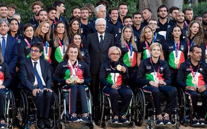 Mattarella: "Siete una squadra, emozione Italia"