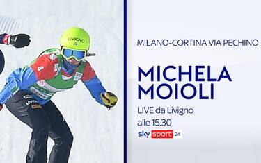 Michela Moioli ospite a Sky Sport 24 alle 15.30