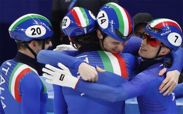 Short track, Italia di bronzo nella staffetta
