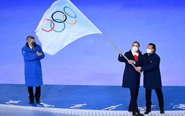 La cerimonia di chiusura dell'Olimpiade. FOTO