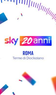 Sky 20 anni a Roma: guarda tutti i video