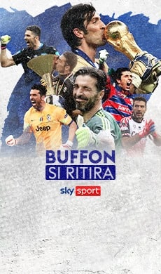 Buffon, l'addio al calcio giocato: lo speciale