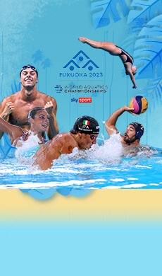 I Mondiali di nuoto LIVE su Sky Sport fino al 30 luglio
