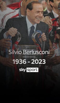Il tributo di Sky Sport a Silvio Berlusconi