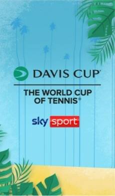 Italia e tutta la Coppa Davis LIVE su Sky