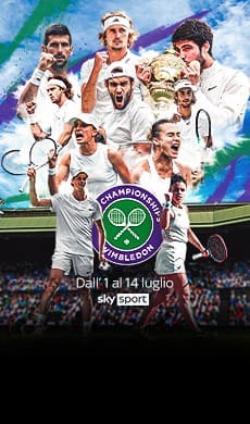 Wimbledon in esclusiva su Sky: 10 canali e un Dream Team
