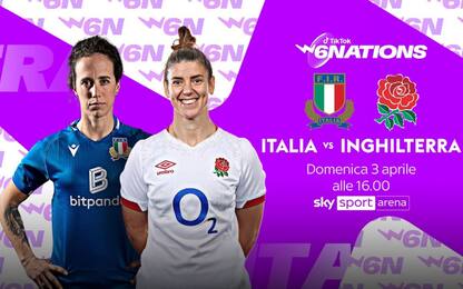 Le formazioni di Italia-Inghilterra femminile